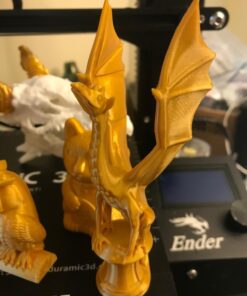 ERYONE Silk PLA Filament for 3D Printer, 1.75mm, -0.03mm, 1kg (2.1LBS)/Spool, Silk Glod A-glod 52 71Ple4SZqOL