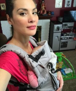 LÍLLÉbaby Complete All Original Ergonomic 6-in-1 Baby Carrier Newborn to Toddler - with Lumbar Support - for Children 7-45 Pounds - 360 Degree Baby Wearing - Inward and Outward Facing - Stone Grey 1 Count (Pack of 1) 35 71PmND7WQfL