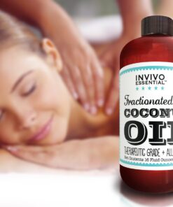 Fractionated Coconut Oil Premium Therapeutic Grade 16 Ounce Liquid Carrier Oil for Aromatherapy Relaxing Massage and Diluting Essential Oils with Pump and eBook 21 71PmreJNL
