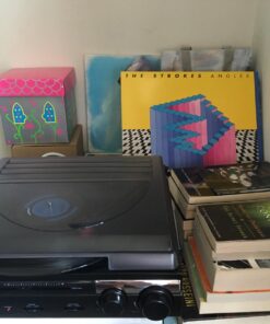 Jensen JTA-230 3 Speed Stereo Turntable with Built in Speakers, Aux in, Vinyl to MP3 Converting/Encoding Classic 30 71PnCtfZGL