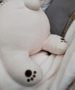 Niuniu Daddy Polar Bear Stuffed Animals 28 Inch Jumbo Large Plush Toy for Kids/Toddlers Kawaii Plushies for Girls/Boys Cute Cuddle Body Pillow for Sleeping Gift for Christmas Birthday 53 71PnmanWC2L