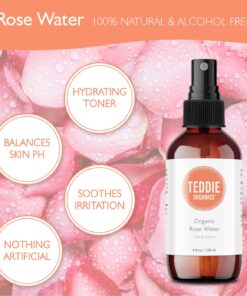 Teddie Organics Rose Water Facial Toner Spray 2oz 2 Fl Oz (Pack of 1) 24 71PoTdVYvJL