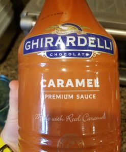 Ghirardelli Chocolate Flavored Sauce, Creamy Caramel, 90.4-Ounce 5.64 Pound (Pack of 1) 28 71Pq551YEL