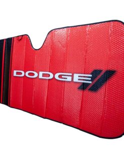 Alternative view of Plasticolor 003705R01 Dodge Red Windshield Sunshade