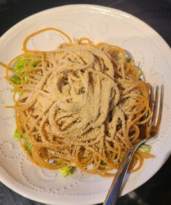 Sari Foods- Non-Fortified Nutritional Yeast Flakes, 24oz or 8oz, Superfood, Rich in Vegan Protein. Gluten Free & Dairy Free Cheese Substitute, Vitamins B, Beta-glucans, and All 18 Amino Acids, Non GMO Original 8 Ounce (Pack of 1) 36 71Ps7oFJf9L