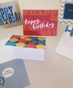 Canopy Street Snappy Birthday Cards / 36 Note Cards And Envelopes / 6 Colorful Birthday Designs / 4 5/8" x 6 1/4" Birthday Greeting Cards With Blank Inside 33 71PsA0KeBmL