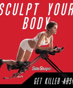 Side Shaper Pro 2023 Version - Ab Workout Equipment, Portable Ab Machine, Core Max Work Out Trainer Muscle Toning Device - Body Toner Exercise/Adjustable Workout Fitness Cruncher 15 71PscdfgzLL