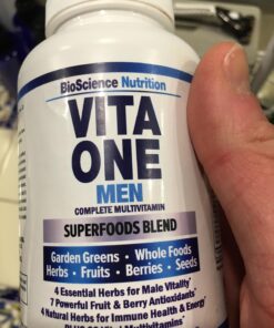 Vital One Multivitamin for Men – Daily Wholefood Supplement - 150 Vegan Capsules – Arazo Nutrition 32 71Pso9XtHFL