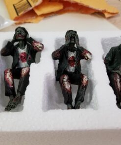 Walking Dead Zombie Undead See Hear Speak No Evil Set of Shelf Sitters Computer Top Statue Figurines 33 71PsuLs0AiL