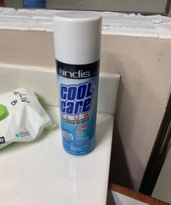 Andis 12750 Cool Care Plus 5-in-1 Clipper Spray, 15.5 oz Can, Blade Care and Treatment, Blue 15.5 Ounce (Pack of 1) 28 71Pt8jBbIL