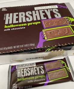 HERSHEY'S Milk Chocolate Candy Bars, 1.55 oz (36 Count) Standard Bar 28 71PtCNW8HNL