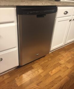 EZ FAUX DECOR Peel & Stick Faux Stainless Steel | Refrigerator Wrap | Cover for Dishwashers & Appliances | Self Adhesive Stainless Contact Vinyl Paper 36 in x 144 in (12ft) 47 71PtFRHaUjL