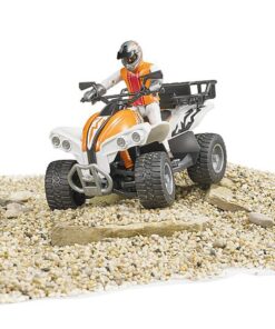 Bruder Quad with Driver (Colors May Vary) 11 71Ptp wuS L