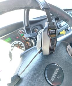 LEVN Bluetooth Headset with Microphone, Trucker Bluetooth Headset with AI Noise Cancelling & Mute Button, Wireless On-Ear Headphones 60 Hrs Working Time, for Trucker Home Office Remote Work Zoom LE-HS012 31 71PuUW644xL