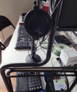 MAONO USB/XLR Podcast Dynamic Microphone, Studio Mic Kit with Volume Control, Shock Mount, Pop Filter, Ideal for Vocal, Instruments Recording, Voice Over, Live Streaming (HD300T) Black 36 71PuXN NSL