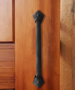 Iron Valley - 9'' Square Door Pull Handle - Solid Cast Iron 20 71Puimof 2L