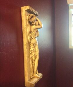 Design Toscano Water Maidens Wall Friezes (Set Includes: Dordogne & Seine), 22 Inch, Set of Two, Two Tone Stone 43 71Pv1u8wVeL