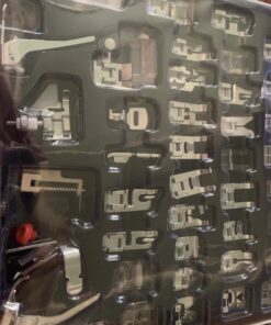 Professional Domestic 42 PCS Sewing Machine Sewing Foot Presser Foot Set with Manual for Brother, Singer, Babylock, Janome, Elna, Toyota, New Home, Simplicity and Kenmore Low Shank Sewing Machines 25 71PvB76i4L