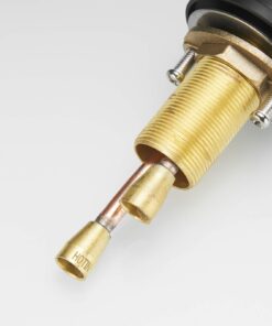 BWE Led Waterfall Widespread 8 Inch 2 Handle Bathroom Faucet 3 Hole Matte Black with Pop Up Drain Assembly with Overflow and Supply Line Vanity Lavatory Sink Mixer Tap 17 71PvZ9DyJEL