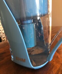 Ehm Ultra Premium Alkaline Water Filter Pitcher - 3.8L, Activated Carbon Filter- BPA Free, Healthy, Clean, & Toxin-Free Mineralized Alkaline Water in Minutes- Up to 9.5 pH-2023 blue 36 71PwM7mM57L