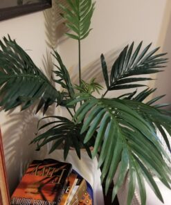 Nearly Natural 5295 4ft. Kentia Palm Silk Tree,Green 36 71PwMgUK95L