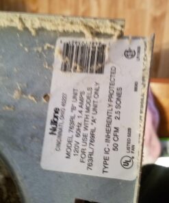 Broan-NuTone S0503B000 Bathroom Fan Motor Assembly 44 71Pwg41UVML