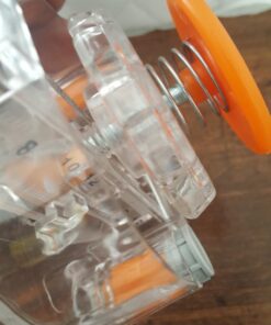 Fiskars Circle Cutter with 3 Replacement Blades - 1" to 8” Cut Length - Arts and Crafts Paper Cutter - Clear/Orange Paper Cutter & Refill Blades 46 71Px4u48JOL