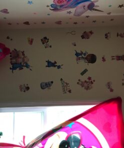 RoomMates RMK2280SCS Doc Mcstuffins Peel and Stick Wall Decals 10 inch x 18 inch 34 71PxHRh1zkL