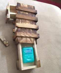 lowpricenice Magic Wooden Box with Extra Secure Secret Drawer, Brown 14 71PyUiBXgxL