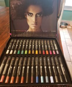 SHANY Chunky Eyeshadow Pencils Lip Liner, Eyeliner, Eye Pencils - Multi-Use Chunky Pencils for Eye Shadow, Lip Makeup, Lipstick with Vitamin E and Aloe Vera - Premium Packaging - Set of 30 Colors 60 71Pz2i6EPbL