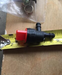 HIPA (Pack of 2) 1/4" 90 Degree Fuel Shut Off Valve for 698181 494539 697944 Tecumseh 35857 22 71PzNxImaPL