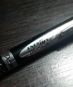 Pentel EnerGel Alloy RT Premium Gel Ink Pen, (0.7mm), Barrel, Black Ink, 1 Pack (BL407ABPA) 1 Count (Pack of 1) Liquid Gel Pen 22 71PzhmpbxwL