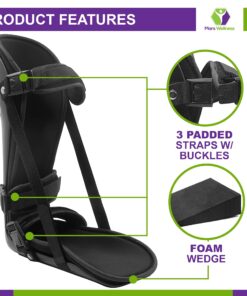 MARS WELLNESS Plantar Fasciitis Posterior Night Splint - Medium Medium (Pack of 1) 27 71Q0QbBTDpL 1