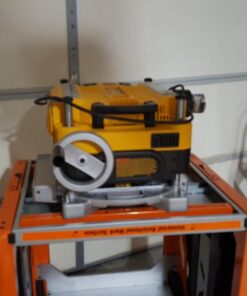 Bora Portamate - PM-8000 Miter Saw Stand Work Station | Mobile Rolling Table Top Workbench | Orange & Grey with Folding Wing Extensions Orange/Black 77 71Q0xsBuC2L