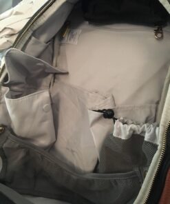 Itzy Ritzy Diaper Bag - Large Capacity Boss Backpack Diaper Bag Featuring Bottle Pockets, Changing Pad, Stroller Clips & Comfortable Straps, Coffee And Cream Large (Pack of 1) Coffee & Cream 66 71Q1M68GgL 1