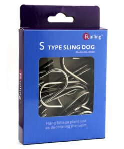 Alternative view of RuiLing 10-Pack Size Large Flat S Hooks Heavy-Duty Genuine Solid 304 Stainless Steel S Shaped Hanging Hooks,Kitchen Spoon Pan Pot Hanging Hooks Hangers Multiple uses.