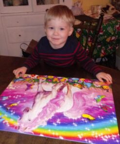 Ravensburger Horse Dreams - 100 Piece Glitter Jigsaw Puzzle for Kids – Every Piece is Unique, Pieces Fit Together Perfectly 33 71Q3 x757RL