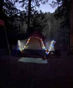 Bebrant LED Rope Lights Battery Operated String Lights-40Ft 120 LEDs 8 Modes Outdoor Waterproof Fairy Lights Dimmable/Timer with Remote for Camping Party Garden Holiday Decoration Multi-Colored 1 Pack 25 71Q3RHNiL