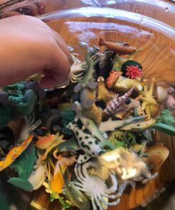 Fun Central 90 Pack - Underwater Deep Sea Animal Toy Figures - Assorted Pack 53 71Q49cxlQ4L