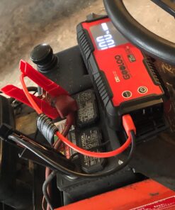 GOOLOO GT4000S Jump Starter 4000 Amp Car Starter 100W Two-Way Fast-Charging Portable Car Battery Charger Booster Pack for 10L Diesel and 12L Gas Engines, SuperSafe Lithium Jump Box for 12V Vehicles Red 73 71Q4czl5p9L