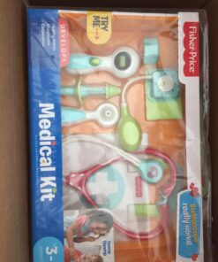 Fisher-Price Preschool Pretend Play Medical Kit 7-Piece Doctor Bag Dress Up Toys for Kids Ages 3+ Years Standard Packaging 28 71Q4zz4av0L