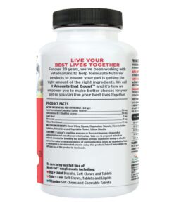 Nutri-Vet Cetyl-M Advanced Joint Action Formula Chewable Tablets 360 ct 17 71Q7QegmHzL