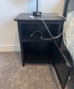 Winsome Wood Henry Accent Table, Black, 19 inches 33 71Q7TZ4ztiL