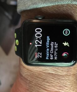 Armor Suit Apple Watch 42mm (Series 2/3 Compatible) Screen Protector (2 Pack) Full Coverage MilitaryShield Screen Protector For Apple Watch 42mm (Series 2/3 Compatible) -HD Clear Anti-Bubble 79 71Q8DxqLRTL