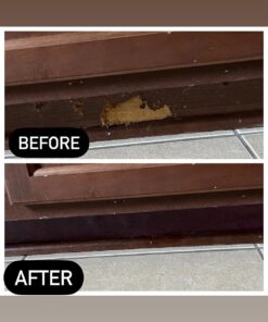 MATCH 'N PATCH Realistic Wood Grain Repair Tape, Dark Cherry, 2.25 inch x 15 feet, Adhesive Repair Patch for Furniture, Floors, Cabinets, Windows, Doors, RV, Home Decor, DIY 24 71Q8eHmstlL