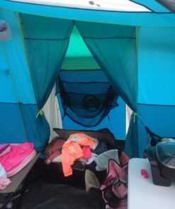 Coleman 8-Person Camping Tent with Built-in Closet | Tenaya Lake Cabin Tent with Fast Pitch Setup 94 71Q8vQQtITL