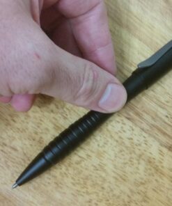 COLUMBIA RIVER KNIFE & TOOL Williams Tactical Pen: Low Profile, EDC Self Defense Survival Pen Made of Black Anodized Aluminum with Pressurized Ink Cartridge and Pocket Clip TPENWK 41 71Q9zLrtXKL
