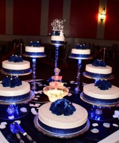 BOTARO 8 Tier Cascade Wedding Cake Stand (Style R800) 25 71QBBAne9IL