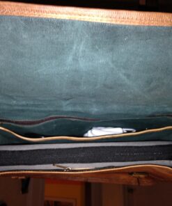 ANUENT 14 Inch Genuine Leather Messenger Bag Vintage Brown Small Briefcase Shoulder CrossBody Satchel for Men and Women Ideal for Laptop, iPad, and Tablet 19 71QC3xvZI2L