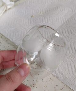 Kitchables Espresso Shot Glass, Durable Double Walled Espresso Cups, Clear Shot Glasses for Coffee Shots, Espresso Cups Set of 4, 2.7oz Tasas Transparente Para Café Bonitas 2.7oz Pack of 4 45 71QDfqKKW7L